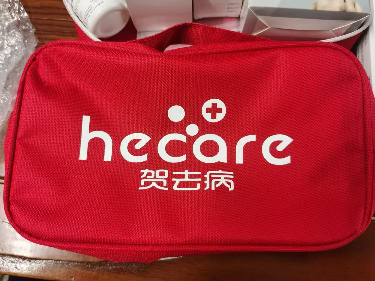 hecare · branded product material